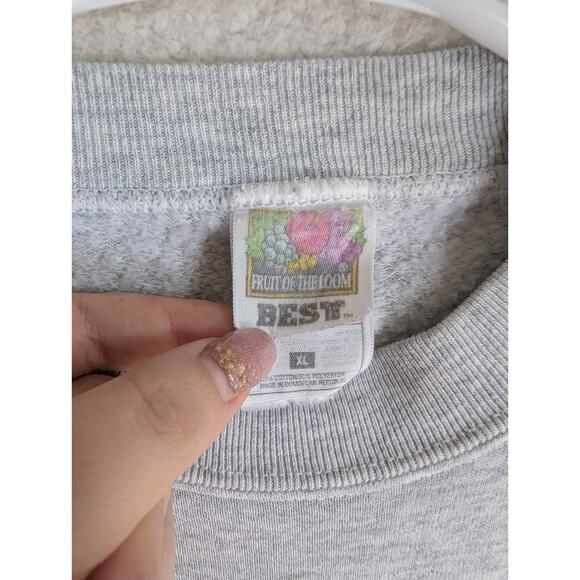 Vintage Sweatshirt Mens XL Gray Sept 9/11 Remember WTC Memorial READ - Picture 15 of 16